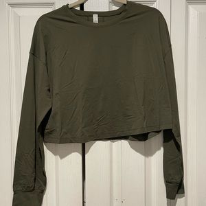 Lululemon cropped long sleeve